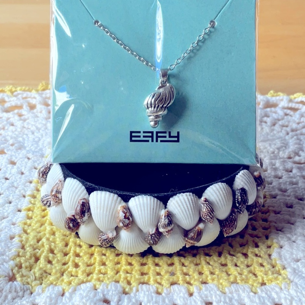 🐚  EFFY SHELL NECKLACE 🐚 NWOT 🐚